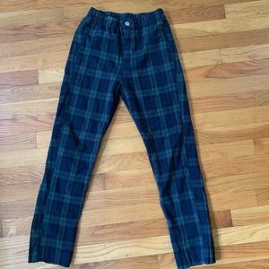 Pacsun plaid stretch pants